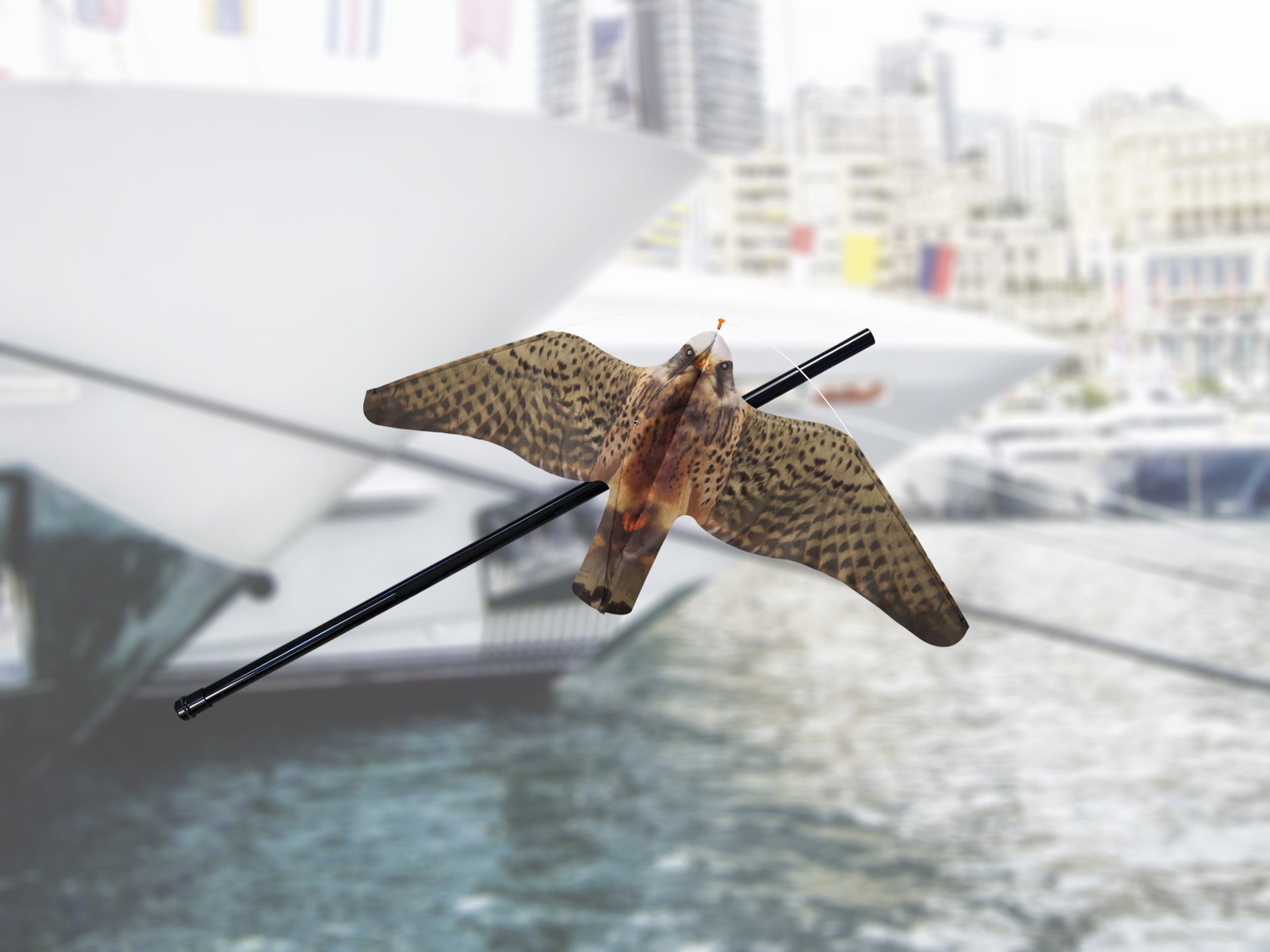 StopGull Falcon cometa halcón antigaviota para marinas