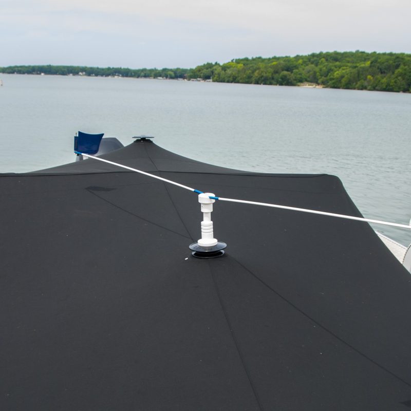 StopGull Bimini Sailboat — Protección Antigaviota para Bimini de Velero